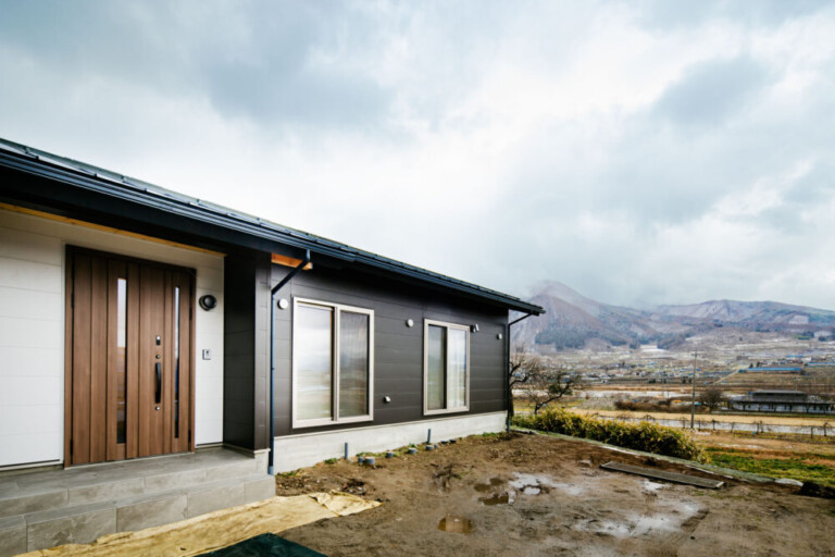 風景を楽しむ平屋