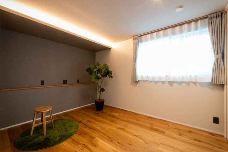 フルオーダーの注文住宅で趣味と家族時間を楽しむおうち