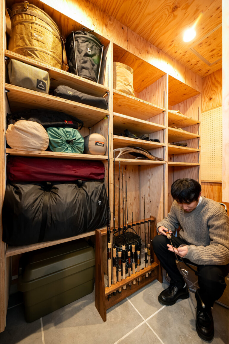 フルオーダーの注文住宅で趣味と家族時間を楽しむおうち