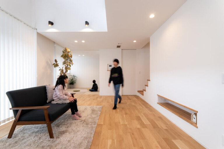 家族がそれぞれに暮らしやすさを追求したストレスフリーなおうち