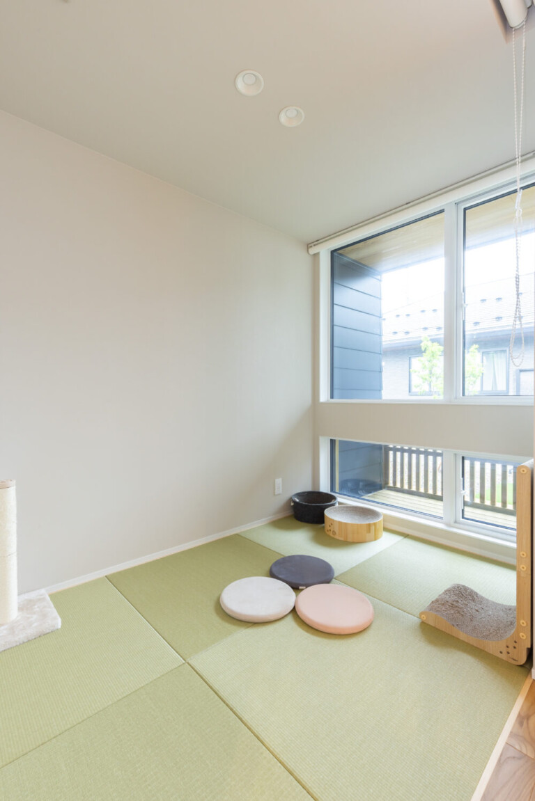 愛猫といっしょに、のびのび暮せるコンパクトな平屋のおうち