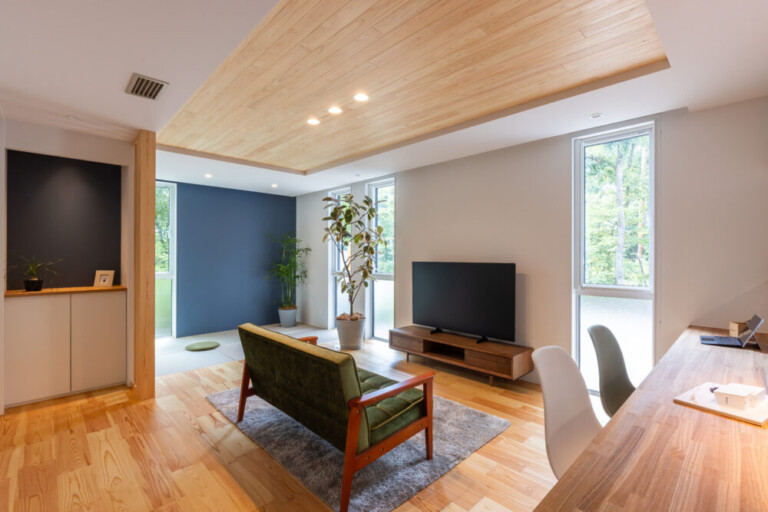 安曇野移住・田舎暮らしを楽しむ平屋のガレージハウス