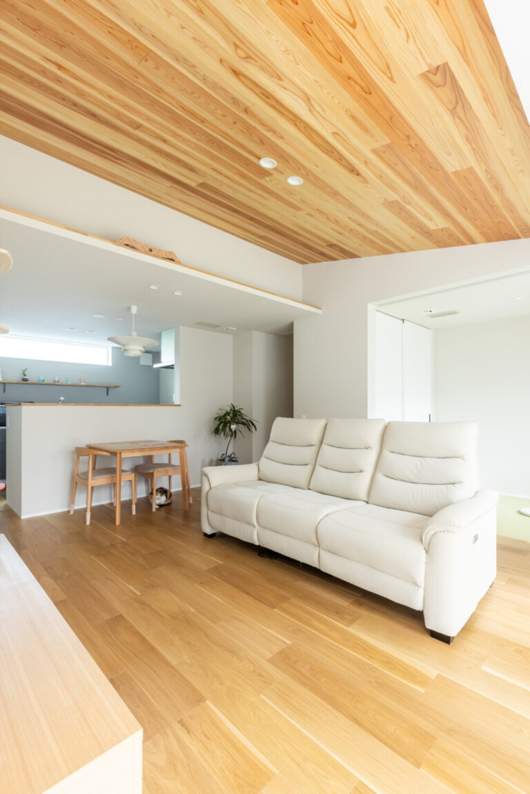 愛猫といっしょに、のびのび暮せるコンパクトな平屋のおうち