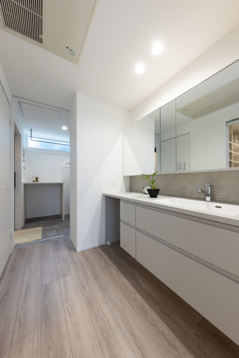 安曇野市の平屋 ガレージのある20代子育て世代のお家