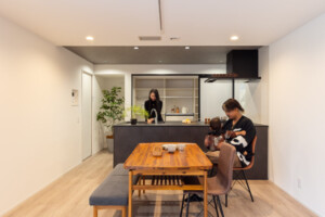 安曇野市の平屋 ガレージのある20代子育て世代のお家