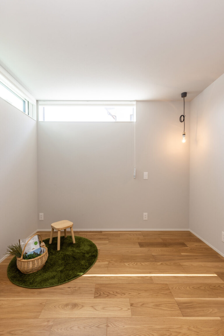 1階完結型でそれぞれのシーンに合わせて多目的に使える余白のあるお家